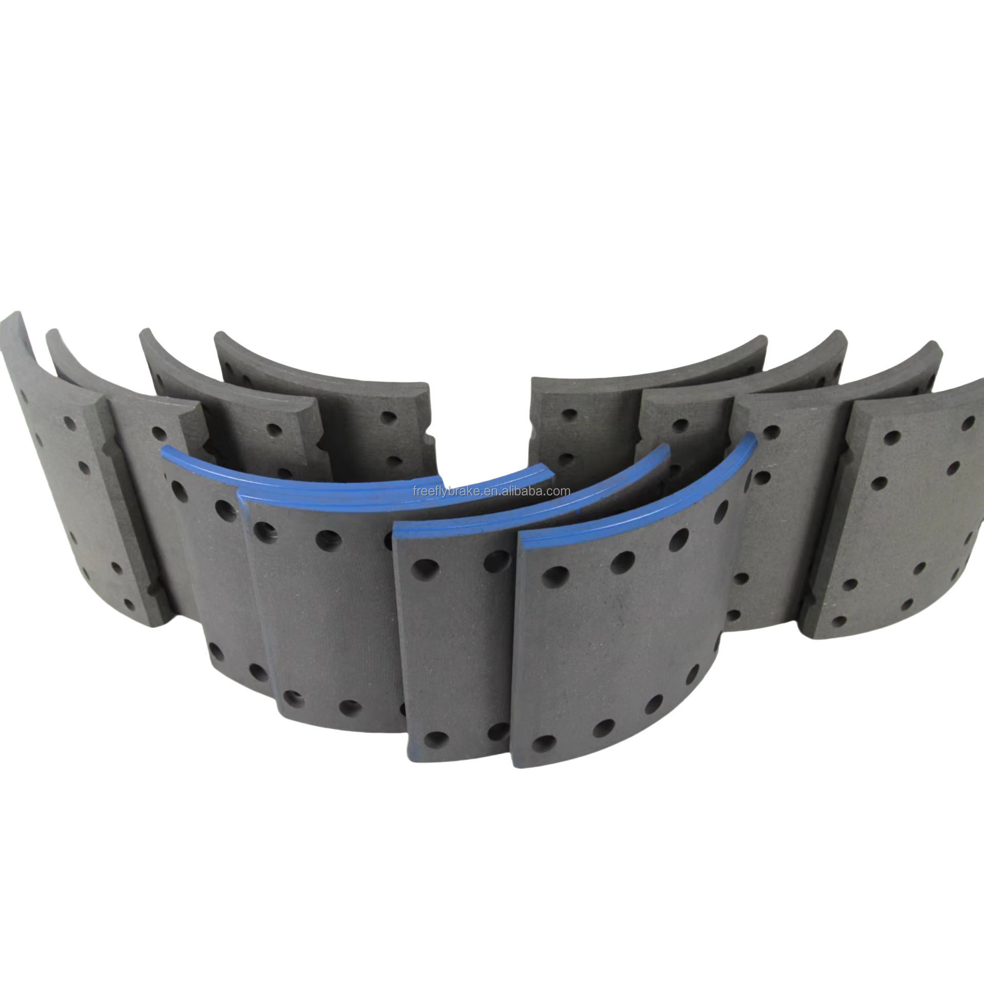 19941 Brake Truck VL/86/1 for VOLV0 B12 F12 F16 FM12 Brakes Systems Non-asbestos Liner for Heavy Duty Truck VV/297 12 Holes